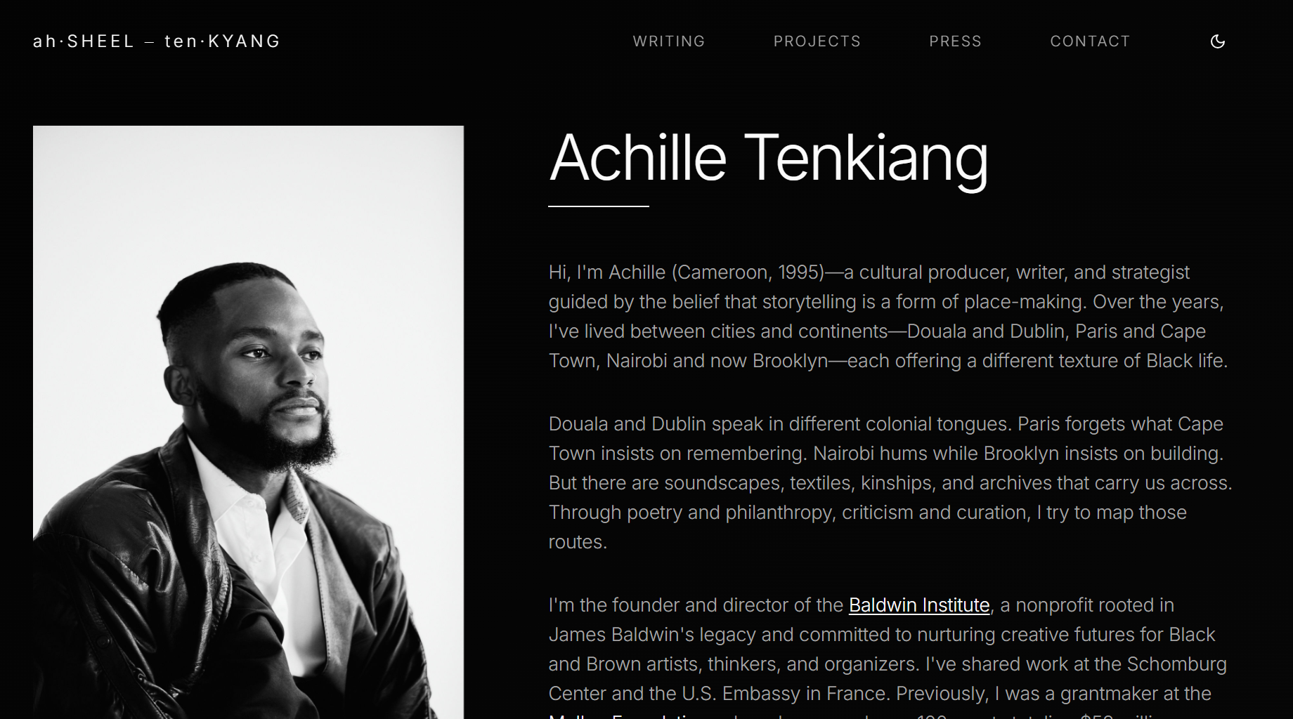 achille's website